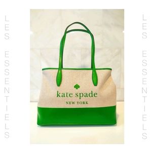 ❗SALE❗Kate Spade Canvas Logo Tote